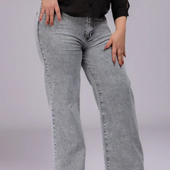 Women's Regular Fit High-Rise Light Fade Stretchable Jeans