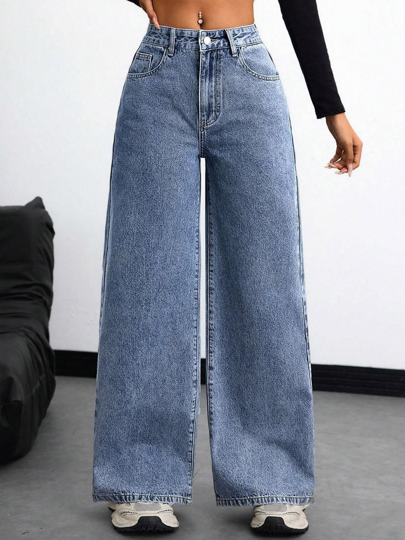 Women denim colour jeans