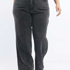 Women's Plus Size Smart Wide Leg High-Rise Stretchable Jeans
