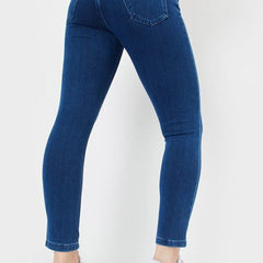 Women’s Light Blue Slim-Fit High-Rise Stretchable Jeans