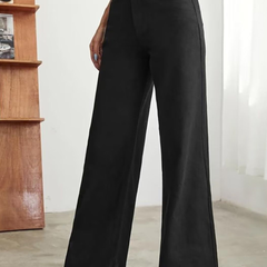 Black colour Women’s High-Rise Relaxed Fit Acid Wash Jeans