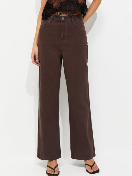 Women’s Loose High-Rise Stretchable Jeans