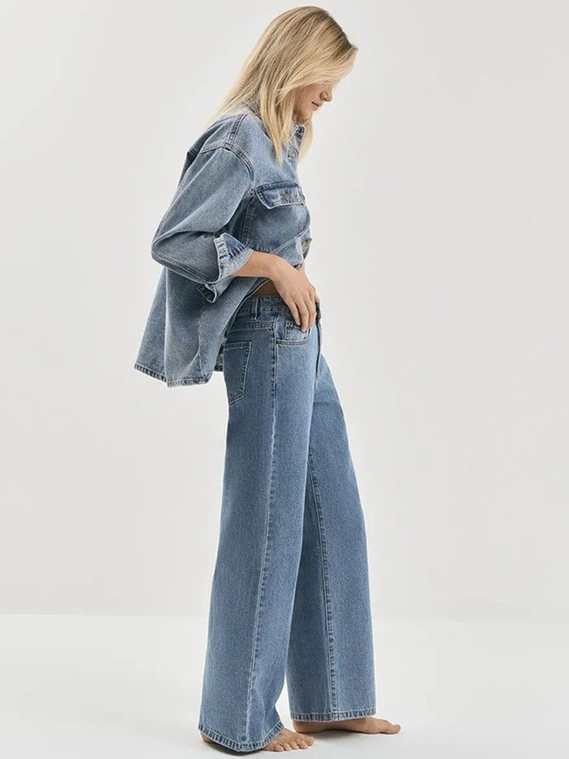 Women's Straight Fit High-Rise Heavy Fade Stretchable Jeans