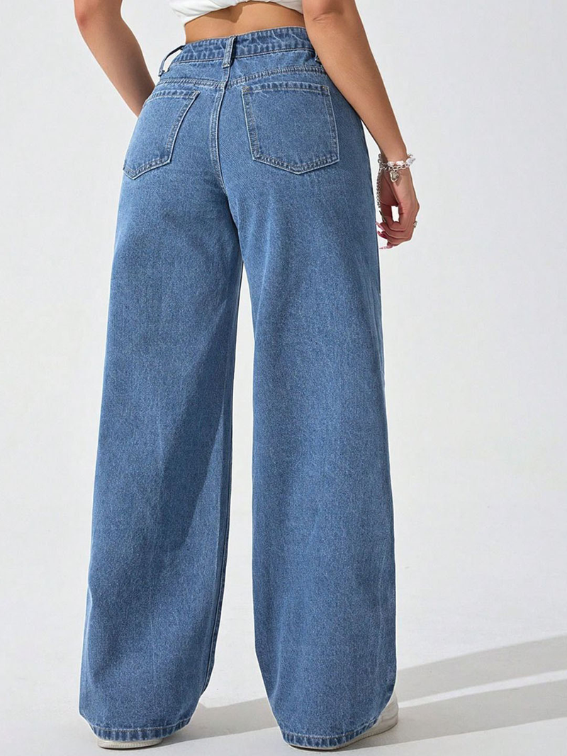Women's Comfort High-Rise No Fade Stretchable Bootcut Jeans