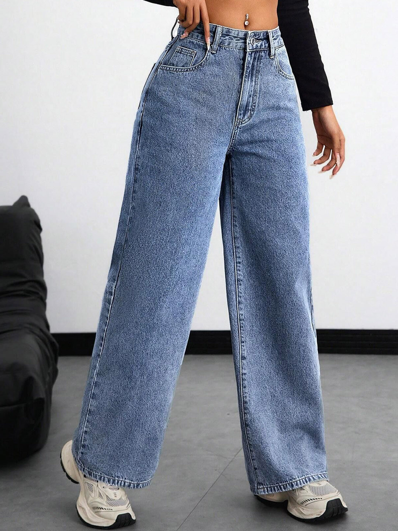 Women denim colour jeans