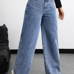 Women denim colour jeans