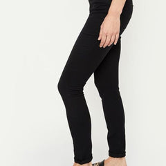 Women’s Black Slim-Fit High-Rise Stretchable Jeans