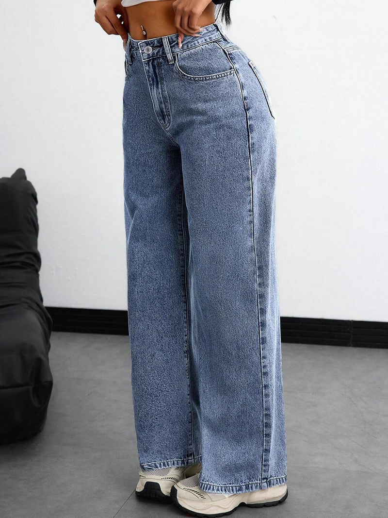Women denim colour jeans