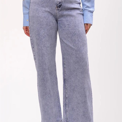 Women's Relaxed Fit High-Rise Heavy Fade Stretchable Jeans