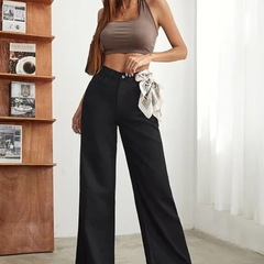 Black colour Women’s High-Rise Relaxed Fit Acid Wash Jeans
